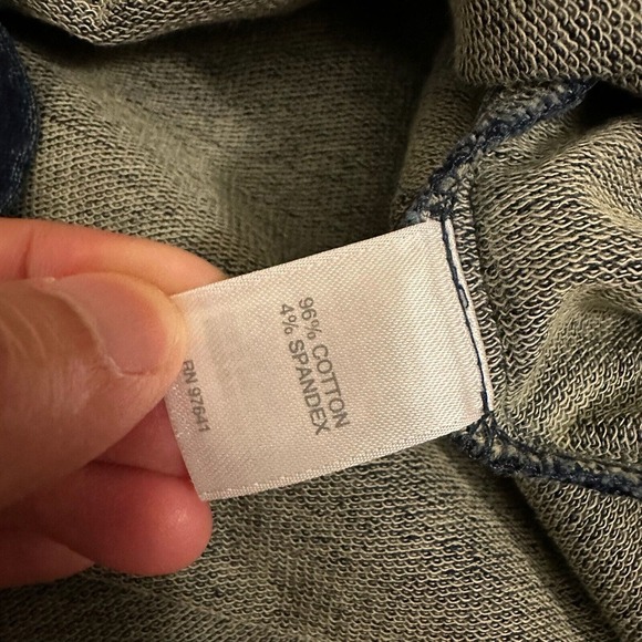 PURE J. JILL Indigo Faux Wrap Shift Dress in Denim Blue #079212 - Picture 7 of 10